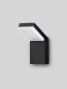 Minimalistyczny kinkiet ścienny zewnętrzny klasyczny LED aluminiowy kolor antracyt podświetlający elewację IP65 SIRELIA LE75157 Luces Exclusivas